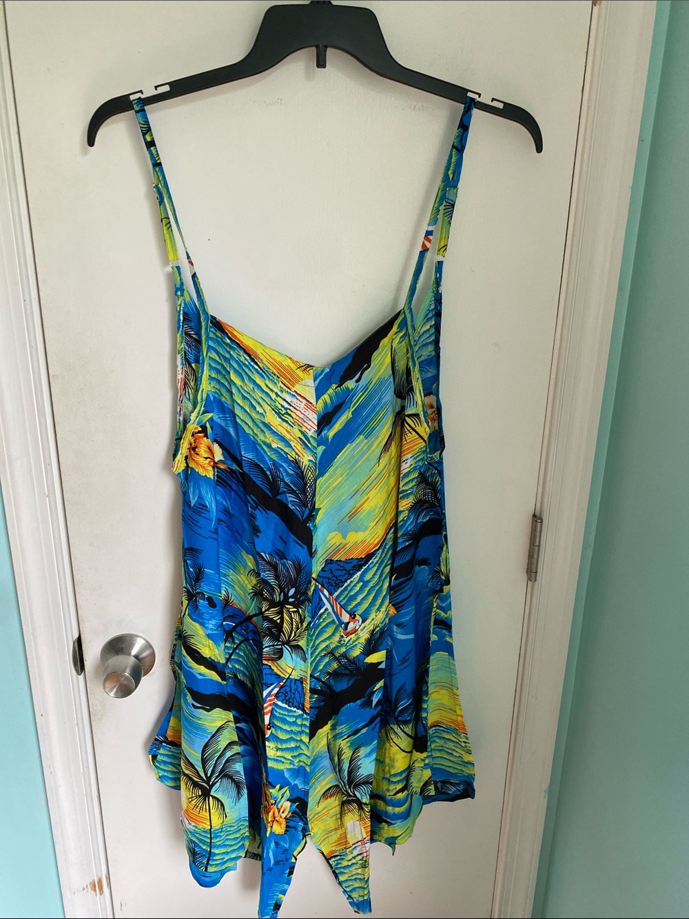 Just From Bali tropical Rayon dress/beach cover NWT